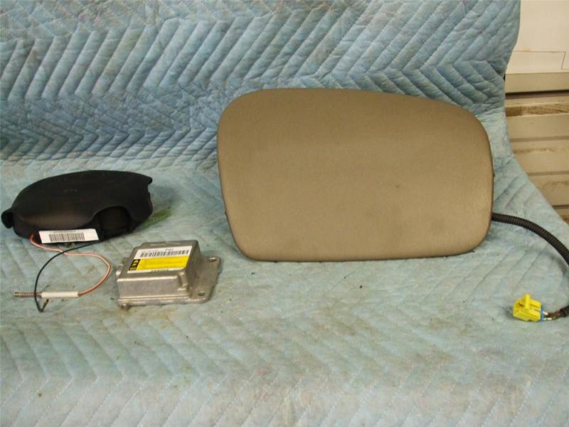 Pontiac grand am oem pair driver side & passenger side airbags + module