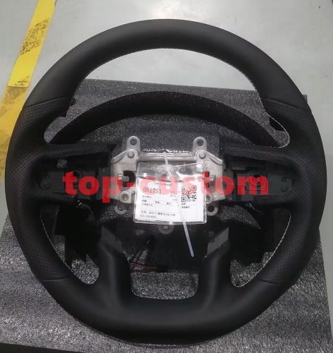 Full leather heated steering wheel for for ram 1500 limited rebel laramie 2019+