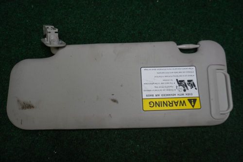 2015 mazda 6 passenger side sun visor oem 1 piece