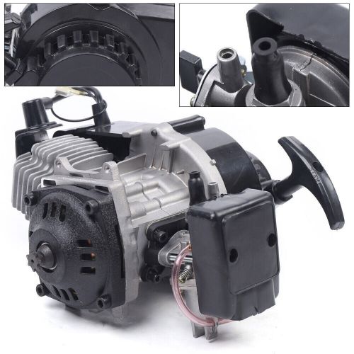 Pull start 49cc 2 stroke engine motor kit for scooter pocket dirt bike quad atv