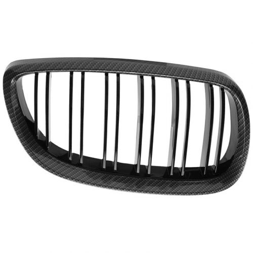 For - e90 e92 e93 m3 328i 335i 2007-2011 carbon fiber look kidney grille 2427-