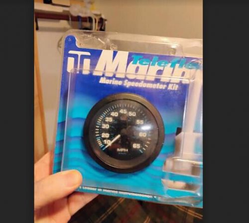 Teleflex boat speedometer with pick up 65 mph