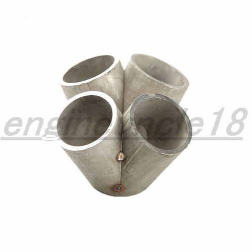 4-1 4 cylinder stainless steel manifold header merge collector t3/t4 turbo inlet