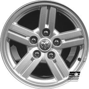 Refinished dodge dakota 2007-2011 18 inch wheel, rim o