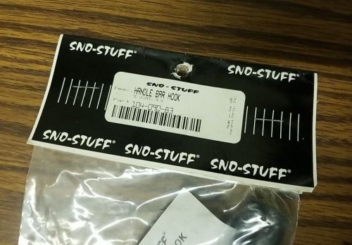 New sno-stuff blue 90 degree handlebar hook. #104-090-83