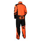 Castle x r20 race snowmobile jacket - orange/black