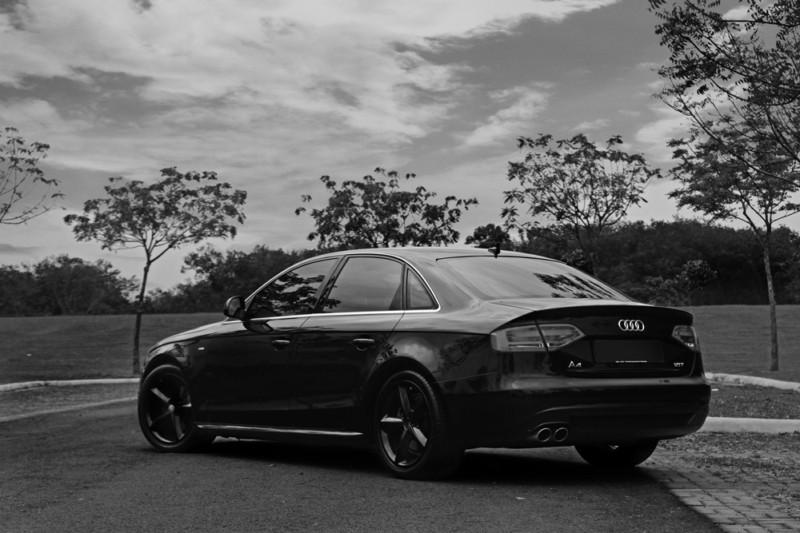 Audi a4 turbo hd poster sport sedan b&w print multiple sizes available