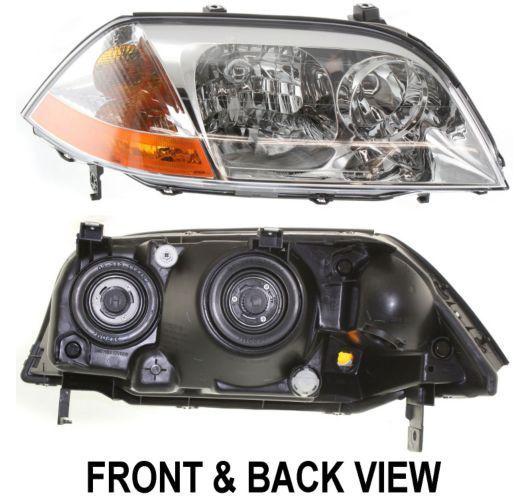 New headlight lamp passenger right side clear lens halogen rh hand ac2519103