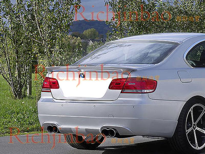 Painted code 354 a type trunk spoiler boot wing for bmw e92 coupe 2007 2011 abs