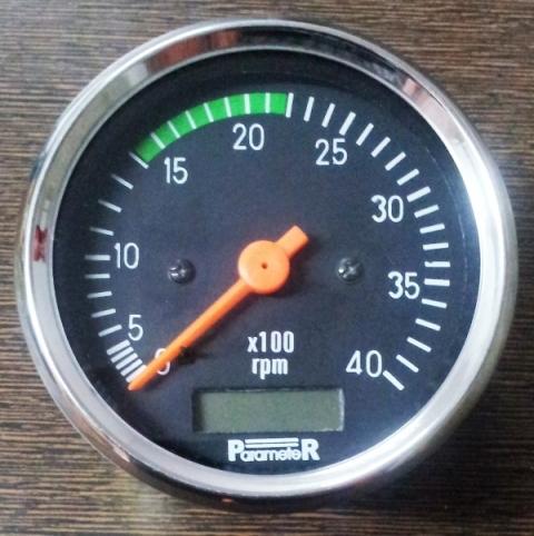 Electronic tachometer rpm meter alternator lcd hour for generator, trucks,jcb