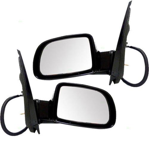 New pair set power side view mirror glass housing mercury monterey ford freestar