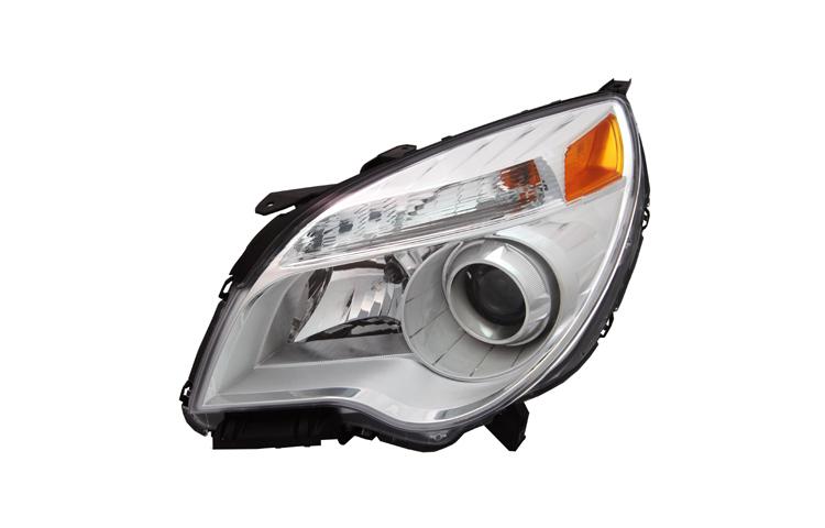 Left driver side replacement headlight 10-10 chevy equinox ltz - 20892427