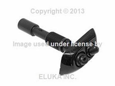 Bmw genuine headlight washer nozzle - black left e38 61 67 8 370 559