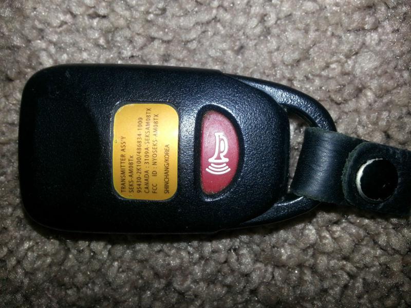 Kia keyless entry and alarm system fcc id: nyoseks-am08tx