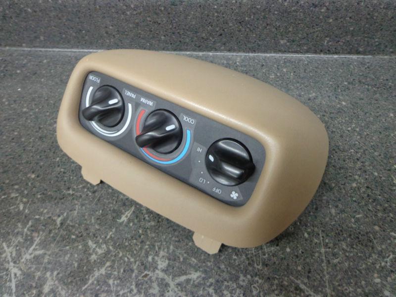 Ford expedition roof ceiling a/c air conditioning controls tan brown  97-02