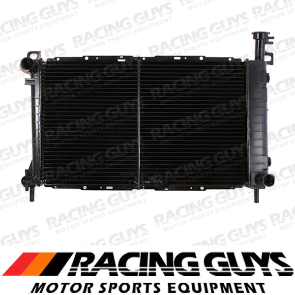 1986-1993 ford taurus v6 3.0l a/t new 2row cooling radiator replacement assembly