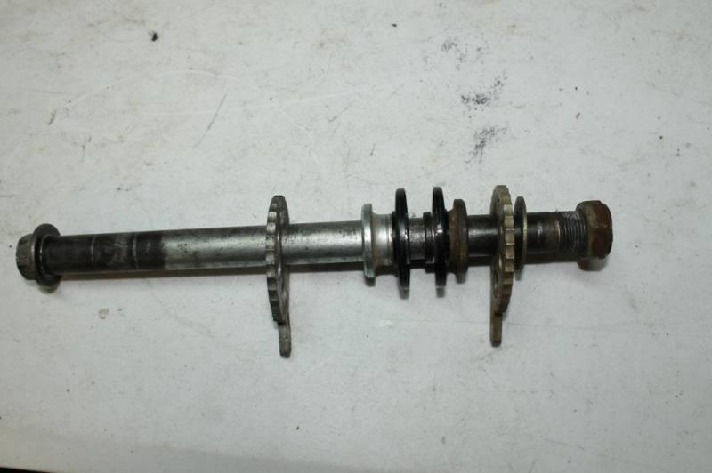 2001 klx 300 klx300 rear wheel axle 97-07