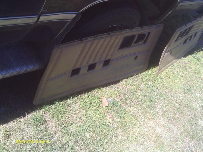 82-92 camaro firebird tan door panels iroc z28 transam gta  knight rider 