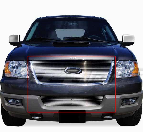 Fit:03-06 ford expedition billet grille combo