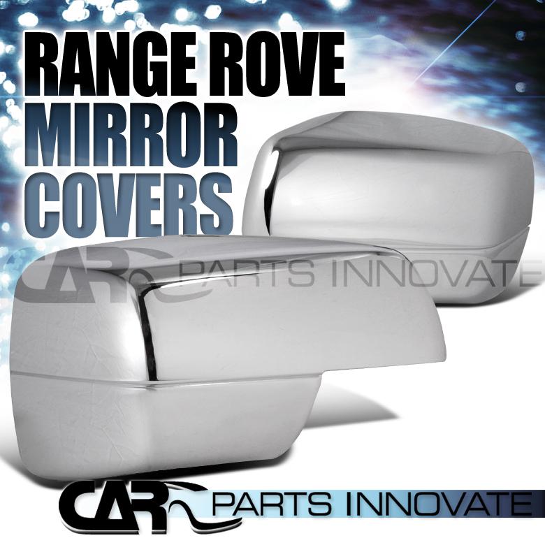 Land rover 06-10 ranger sport lr2 lr3 side mirror trim cover pair