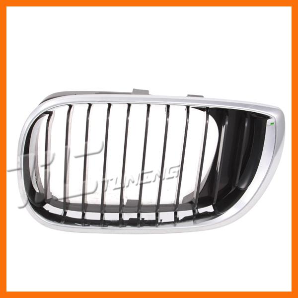 02-05 bmw e46 3 series 4dr sedan wagon 325i 330i left front plastic grille