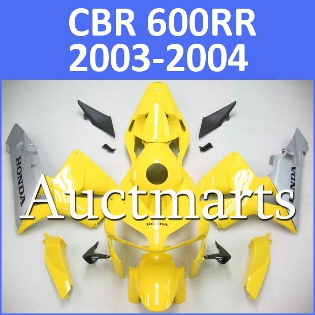 Fit honda 03 04 cbr600rr cbr 600 rr 2003 2004 fairing kit abs plastics a41 d10