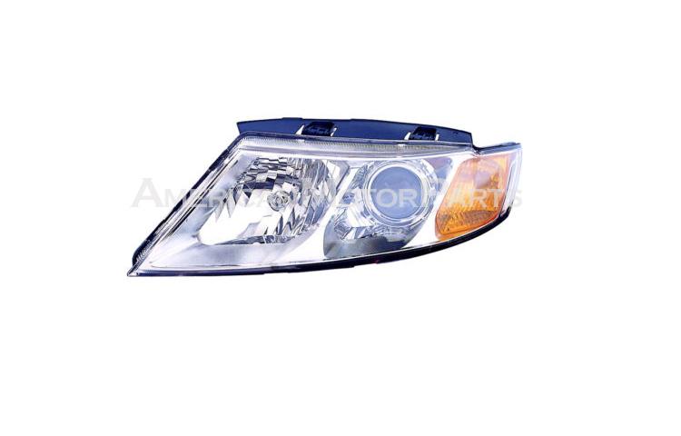 Depo driver & passenger side replacement headlight 09-10 fit kia optima