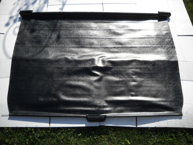 Camaro firebird rear cargo area privacy shade roll up cover black 82-92