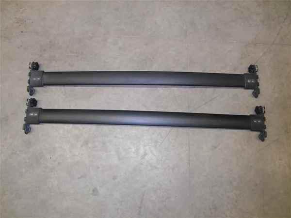 04-10 toyota sienna roof rack cross bars pair oem