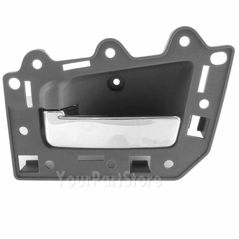 05-10 grand cherokee inside door handle driver's left front gray & chrome