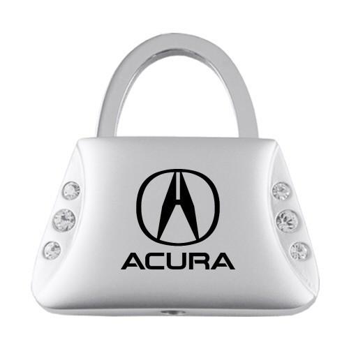 Acura jeweled purse keychain / key fob engraved in usa genuine