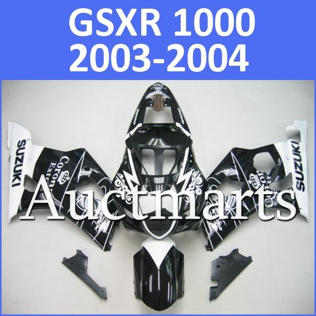 Fit suzuki 03 04 gsxr 1000 gsx-r1000 2003 2004 fairing k4 bodywork d22 d03