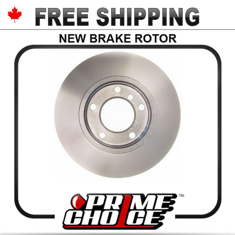 1 premium new disc brake rotor for front fits left driver / right passenger side