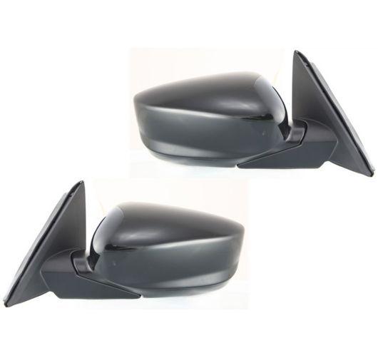 New pair set power side view mirror glass housing heat heated 08-12 honda accord