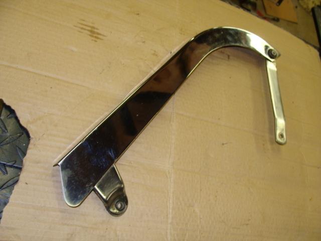 1980 harley shovelhead super glide superglide fxe chrome chainguard nice shape