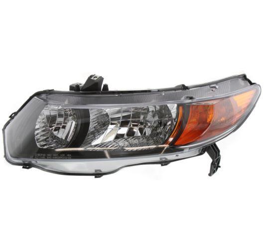 06-09 honda civic 2 door coupe headlight headlamp lh left driver side new