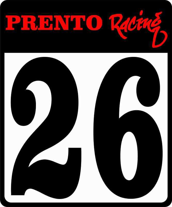 Magnetic door racing numbers 10" x 12" (pair)  scca solo autocross prento racing