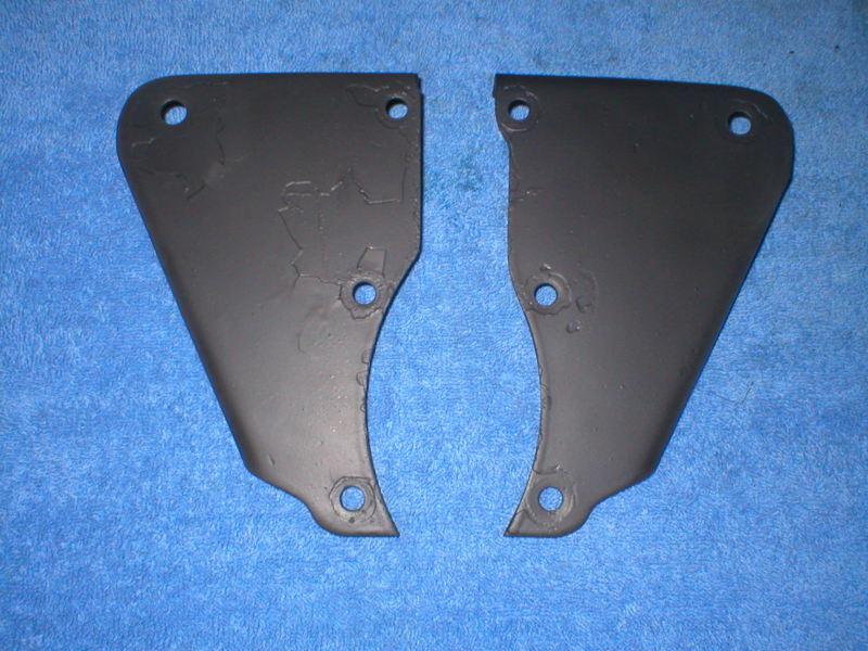 1968 triumph t100r daytona 500 front engine plates