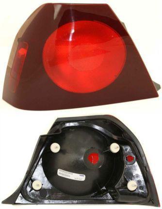 Tail light brake lamp rear assembly pair set driver & passenger sides (qty 2)