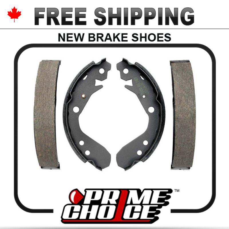 Prime choice new premium brake shoe set 4 shoes rear pair