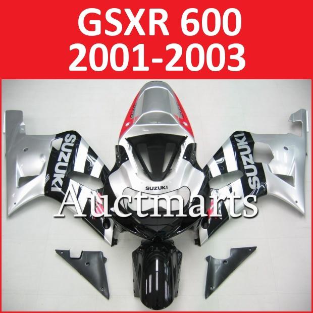 Fit suzuki 01 02 03 gsxr 600 gsx-r600 2001 2002 2003 fairing k1 bodywork a2 a01