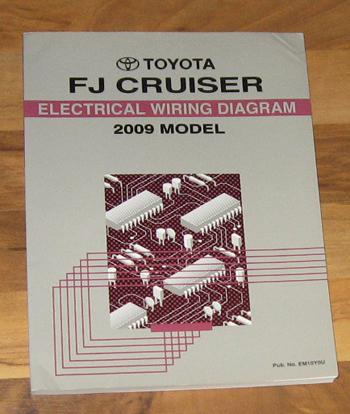 2009 toyota fj cruiser electrical wiring diagram service manual_ewd_vgc!