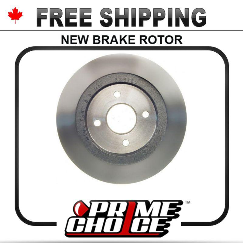 1 premium new disc brake rotor for rear fits left driver & right passenger side