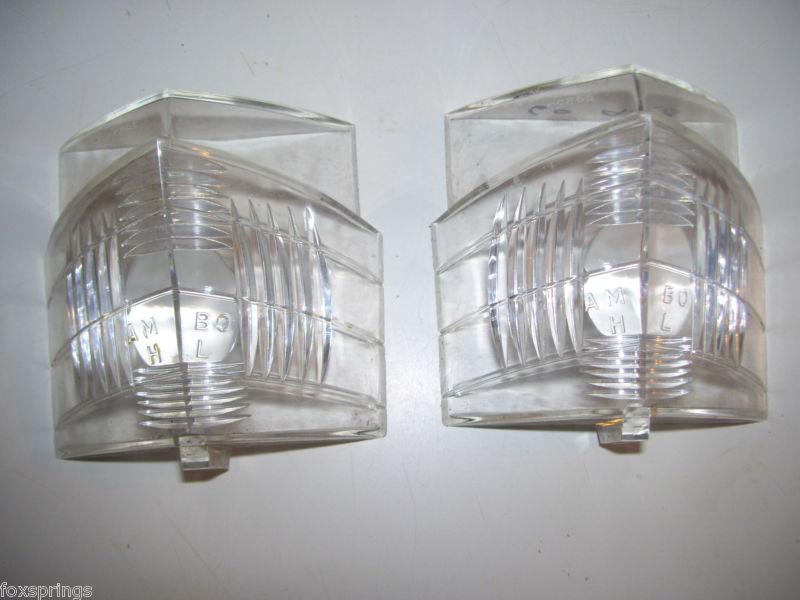 Nos 1960 rambler ambassador reverse light lens pair - ambo - nra59