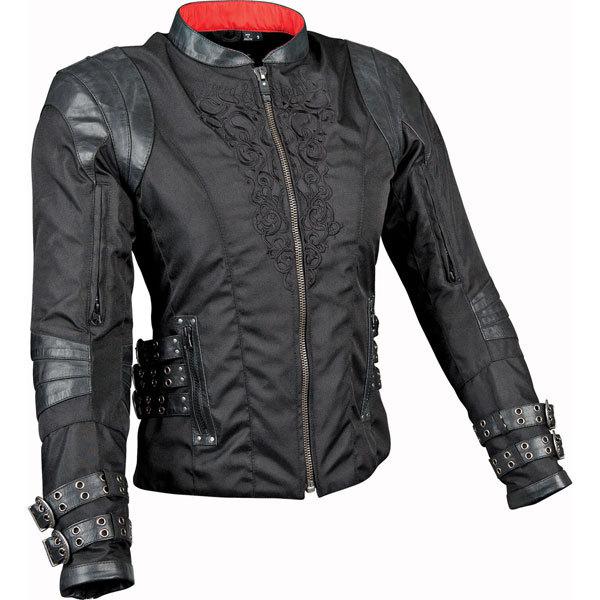 Black xl speed and strength motolisa women's textile jacket