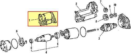 Toyota 281000c01084 genuine oem factory original starter