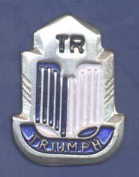 Triumph spitfire tr3 tr4 tr5 tr6 tr7  logo hat pin lapel pin tie tac badge #1797