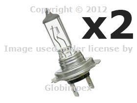 Saab (1999-2009) bulb halogen 12v - 55w (h7)  headlight  oem new (2)