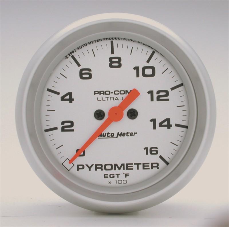 Auto meter 4443 ultra-lite; electric pyrometer