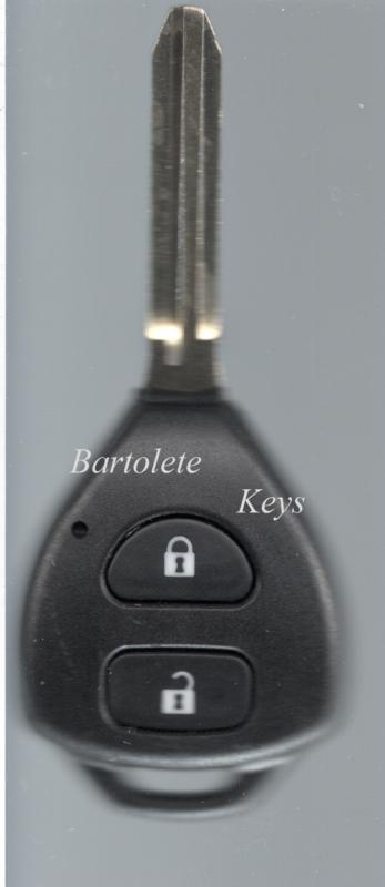 Remote key shell fits 2006 2007 2008 2009 2010 toyota rav4 avalon